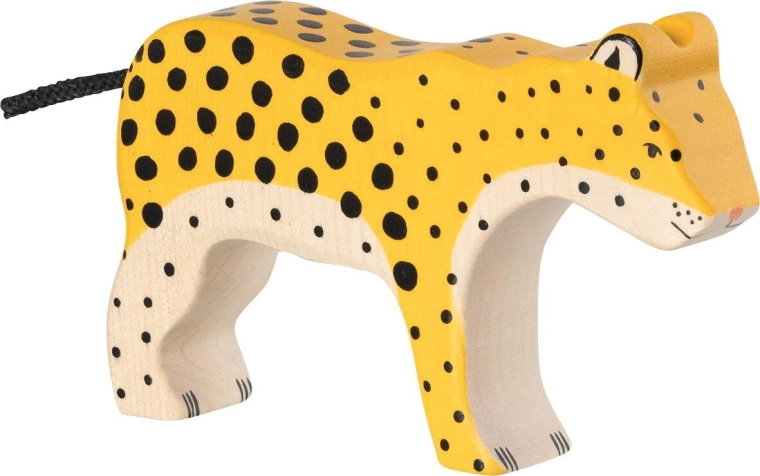 Holztiger leopard - 1 stk.