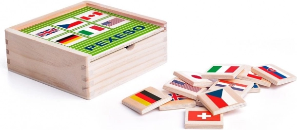 Pexeso – verdens flag