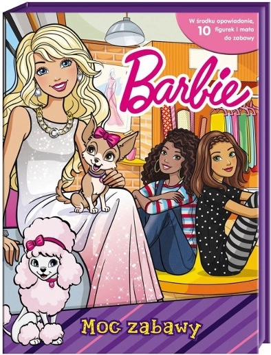 Barbie – stor sjov: sæt med figurer og spillemåtte