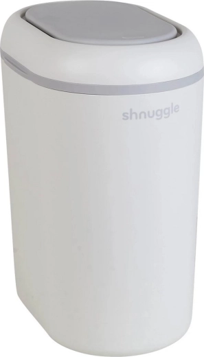 Shnuggle Eco Touch blespandekurv hvid/grå