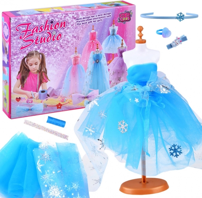 Kreativt sæt til den lille modedesigner