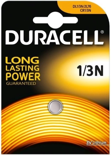 Duracell lithium knapcellebatteri 1/3N 3 V