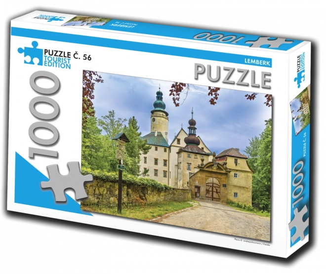 Puzzle Lemberk 1000 brikker turistudgave