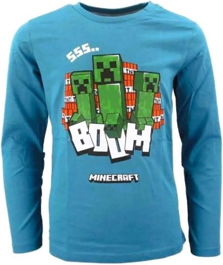 Minecraft T-shirt til børn
