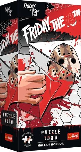 Trefl Premium Plus puslespil Hall of Horror: Fredag den 13. – 1000 brikker