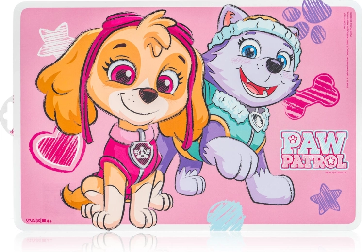 Plastisk børnebordskåner PAW PATROL Girl 43 × 28 cm