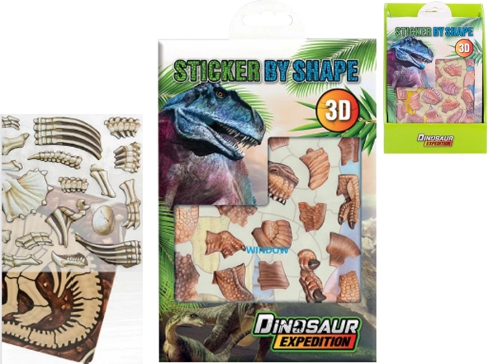 3D klistermærker dinosaurer – realistiske klistermærker til børn