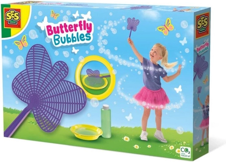 SES sæbebobler sommerfugl