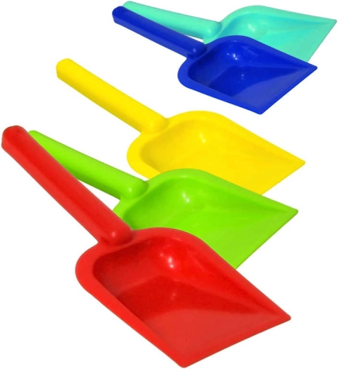 Børneskovl til sand 19 cm i plast (5 farver) - 1 stk.