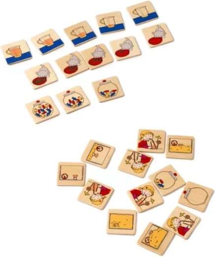Toys for Life billedsortering – fra fuld til tom (læring om volumen)