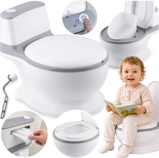 Ricokids interaktivt legetøjs-potty i WC-form til børn
