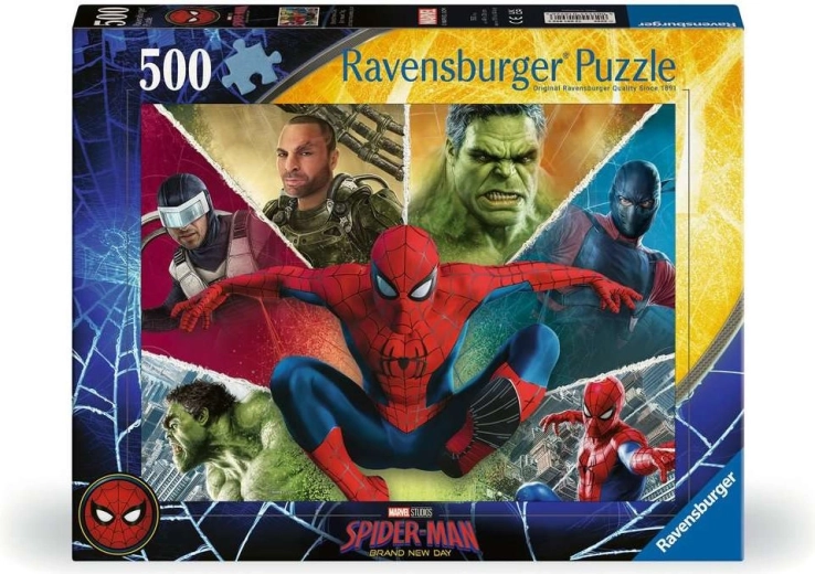 Ravensburger puslespil Spider-Man: en helt ny dag 500 brikker