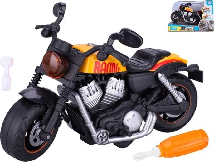 Racer-skruemotorcykel med svinghjul 22 cm