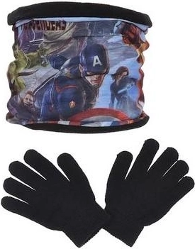 Halsedisse og handsker Avengers