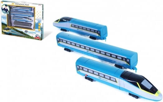 Togserie SC Pendolino České dráhy med skinner og effekter