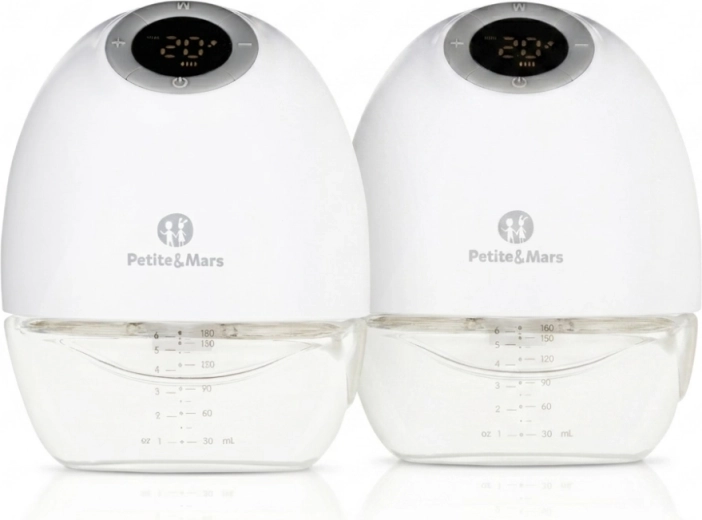 Petite&Mars elektrisk handsfree brystpumpe Gaia Duo