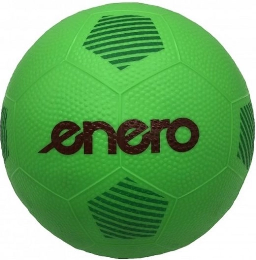 Gummifodbold Enero 22 cm grøn