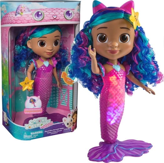 Havfruen Gabby – lysende dukke med lyde fra Gabbys magiske hus