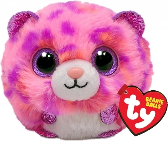 TY Puffies Meteor – pink leopard