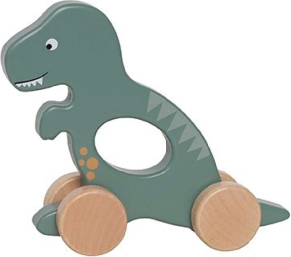Jabadabado dinosaur på hjul grøn