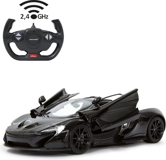 Jamara McLaren P1 RC-bil 1:14 sort, 2,4 GHz, manuelt åbningsbare døre