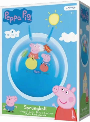 Hoppebold med Peppa Pig-motiv