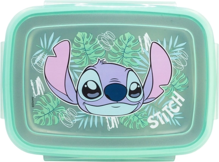 Stor snackboks i rustfrit stål Stitch