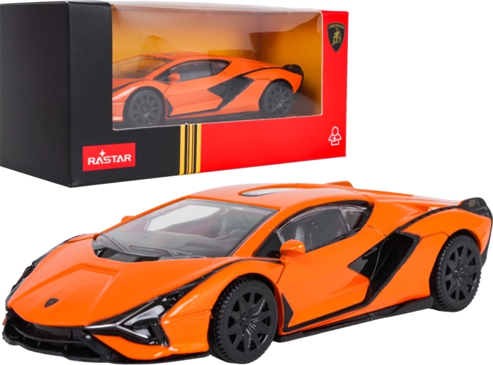 Metalmodel af Lamborghini Sián RASTAR i skala 1:43 – Orange