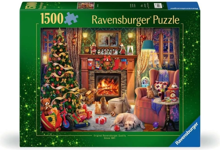 Ravensburger puslespil Juleaften 1500 brikker