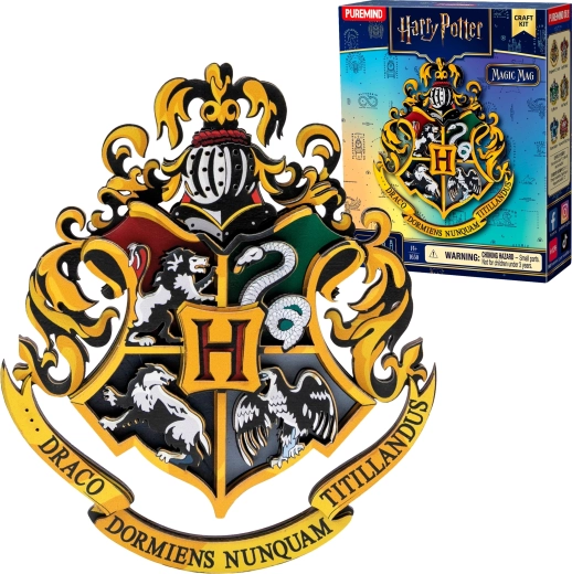 Puremind Harry Potter Magic Mag saml-sel træ 3D puzzle-overraskelse – magnet