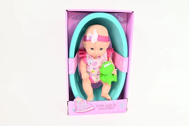Baby i badekar