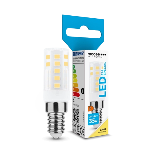 Keramisk LED-pære E14 3,5 W, 2700 K, 360°, MODEE LIGHTING
