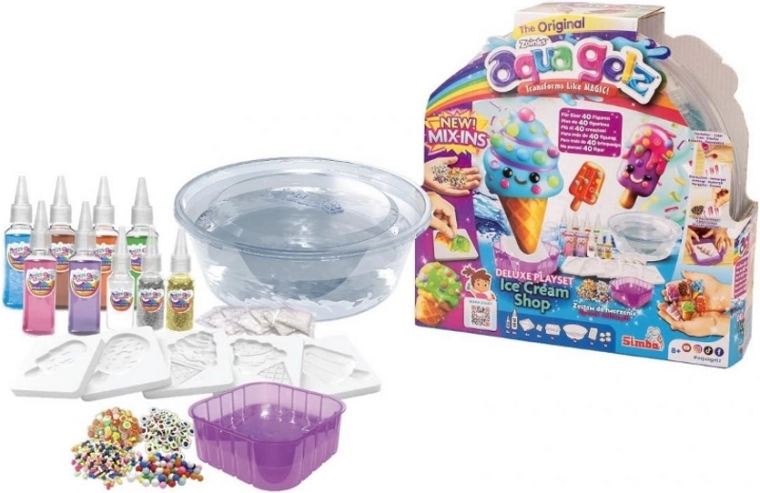 Aqua Gelz kreativt sæt Isbutik