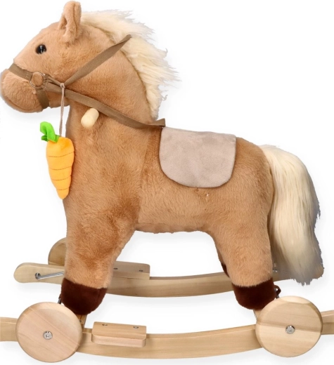 Gyngende hest med gulerod