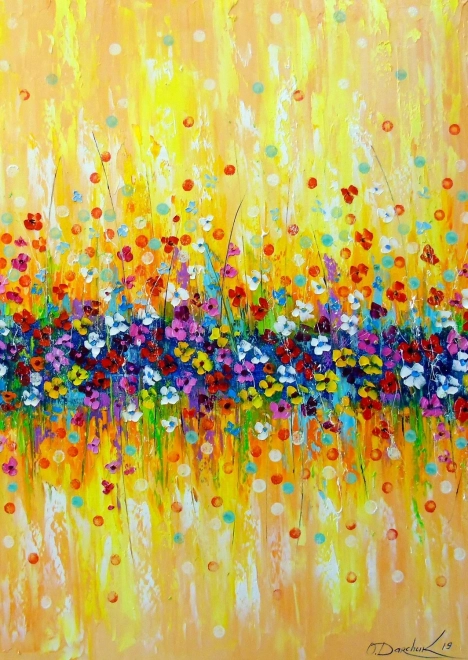 Puslespil fin abstraktion i farver 1000 brikker