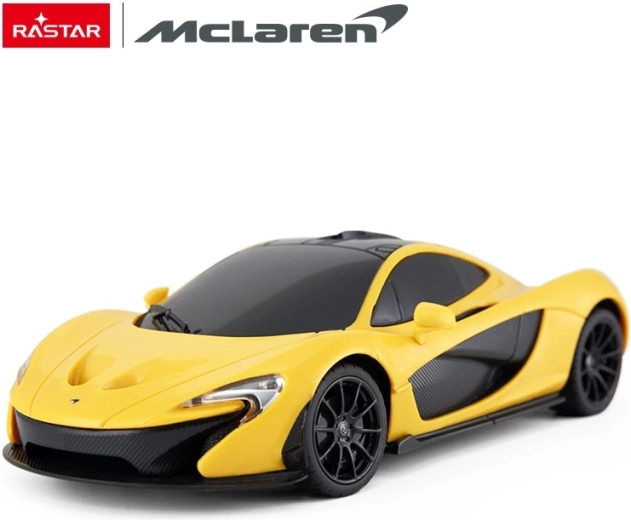 Rastar McLaren P1 RC-bil med fjernstyring 1:24 gul - 1 stk.