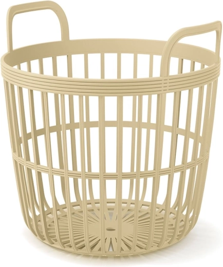 Kurv Zoe Basket med håndtag 41,9 cm – strå