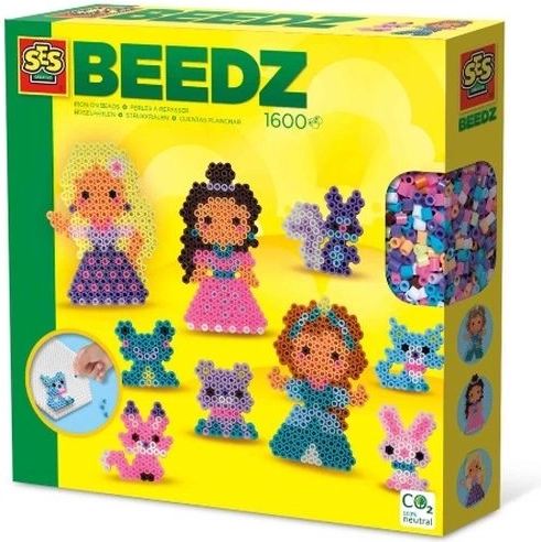 SES Creative Beedz strygeperler prinsesser og dyr