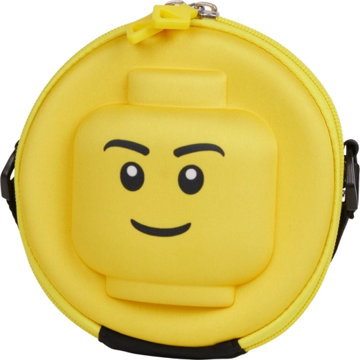Lego minifigures heads rund 3D crossbody-taske