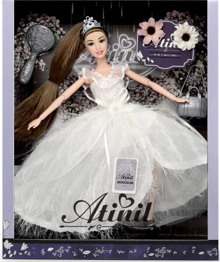 Anbibi blomsterdukke Nikolka 28 cm