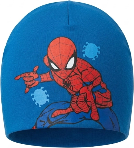 Bomulds overgangshue Marvel Spider-Man petroleumblå