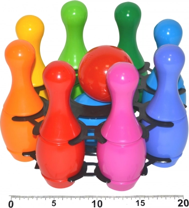 Sæt med plastkegler 8 stk