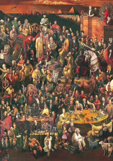 Puslespil 113 personligheder 1500 brikker ART PUZZLE