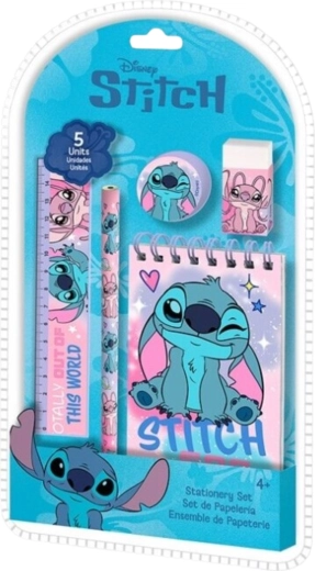 Skolesæt Disney Stitch – 5 stk.
