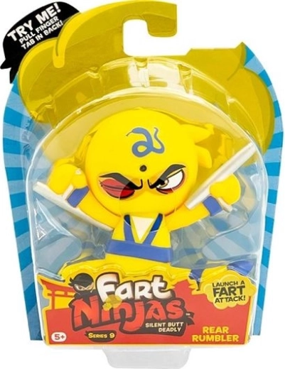 Fart Ninjas-figur med lyd Rear Rumbler