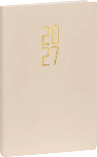 Notique ugekalender Ponza 2027 cremefarvet 15 × 21 cm