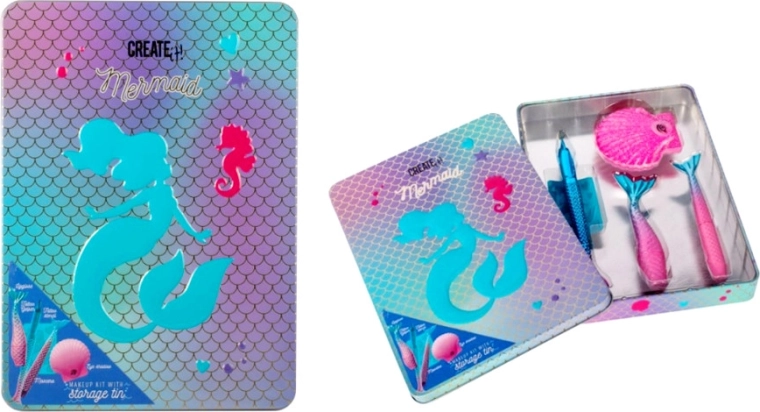 Create It! Mermaid-kuffert med makeup