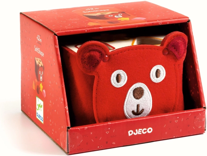 Djeco indsætningsformer Bamse Softi