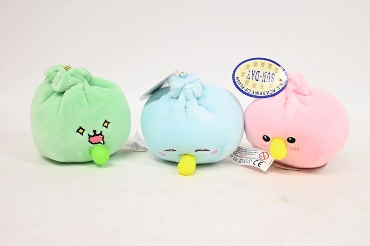 Pierogi Boazi gummi-nøglering 10 cm (3 farver)