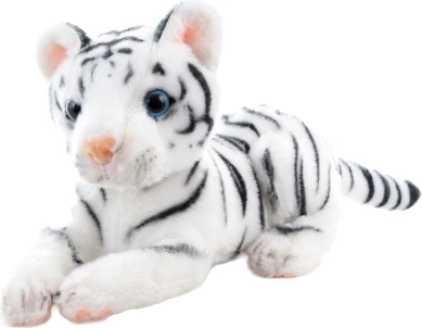 Plys-tiger hvid 21 cm